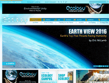 Tablet Screenshot of ecology.com